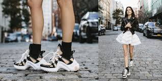 Die ikonischen taschen und accessoires mit dem typischen monogram canvas sind. Fruhjahr Sommer 2020 Schuhkollektion Louis Vuitton