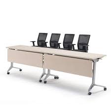 Excellent Quality Popular Design Lightweight Aluminum Base Folding Training Table System Furniture Furniture Ashley Furniture Chairs