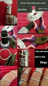 With the splint inside out, sew the thumb elastic together at the ends so that it forms a loop to go around your thumb. Diy Finger Splint Ring Beadedringsfingers I Haven T Tried This And Insurance May Pay For My Splints Anyway But How To Make Rings Diy Braces Medical Jewelry