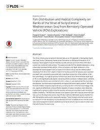 Le diplôme universitaire de technologie (dut) devient alors un diplôme intermédiaire du but. Pdf Fish Distribution And Habitat Complexity On Banks Of The Strait Of Sicily Central Mediterranean Sea From Remotely Operated Vehicle Rov Explorations