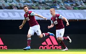 Photo by gareth copley/pa images via getty images. Chris Wood Scores Clinical Hat Trick To Push Burnley Towards Premier League Safety