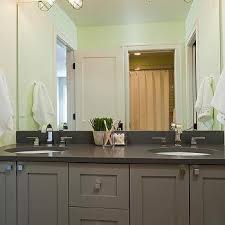 What is the best material for bathroom vanity? Grey Quartz Bathroom Countertop Design Ideas