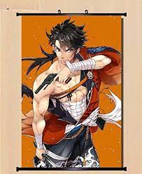 Amazon.com: The Sword Dance Touken Ranbu Mazjojo Wall Scroll Poster Cosplay  23.635.4 in ches-483: Posters & Prints