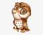 Transparent Owl Cartoon Png