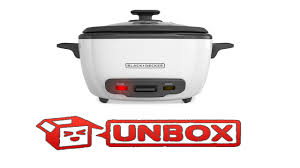 Black And Decker Rice Cooker Manual Rc506 Black And Decker Rice Cooker Unboxing Notsponsored Youtube