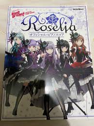The group consists of five members, namely minato yukina on vocals, hikawa sayo on guitar, udagawa ako on drums, shirokane rinko on the keyboard, and imai lisa on bass. Bang Dream Roselia Råœ˜é‹¼ç´æ›¸ æ›¸æœ¬ æ–‡å…· é›œèªŒåŠå…¶ä»– Carousell