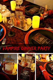 The dinner party is the 15th episode of the second season of the cw television series the vampire diaries and the 37th episode of the series overall. One Bite Won T Hurt A Vampire Dinner Party Legally Crafty Blog