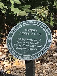 Dickey Betts' Apt B Historical Marker