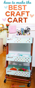 Ikea Raskog Cart The Best Craft Organizer Jennifer Maker Craft Storage Cart Craft Cart Craft Room Storage
