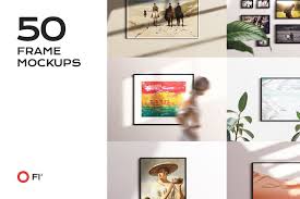 50 Frame Mockup Bundle Creator Kit Frame Mockups Scene Creator Mockup Creator