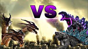 Will mecha king ghidorah appear in godzilla versus kong yes and no! King Ghidorah Vs Godzilla 2019 And Shin Godzilla Youtube