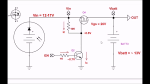 Home/solar circuit diagrams/solar panel schematic circuit diagram. Solar Panel Battery Charge Controller Switching Circuit Youtube