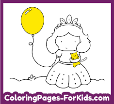 Little girls will love coloring these beautiful princesses from disney, barbie, dreamwork or other films. Free Princess Coloring Pages For Kids