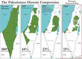 Map of arab invasion of israel and palestine 1948. Noted And Quoted March 2020 Aijac