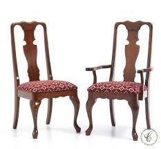 Queen Victoria Cherry Dining Chair Countryside Amish Furniture Queen Anne Furniture Queen Anne Chair Dining Chairs