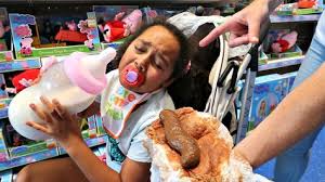 In today's video bad baby sister cali dresses up as princess tiana and starts playing with her barbies and my life dolls. Baby Tiana Bad Chocolate Shefalitayal