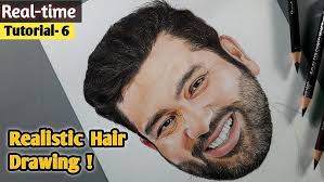 Realistic Jersey Drawing with Colour Pencils