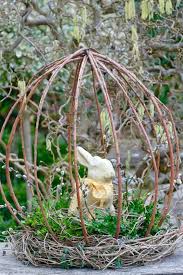 Osterei Aus Weidenzweigen Weidenzweige Diy Osterschmuck Und Diy Ostern
