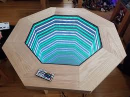 Octagonal Infinity Mirror Table Infinity Mirror Table Infinity Mirror Mirror Table
