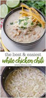 White Chicken Chili Recipe Best White Chicken Chili Recipe White Chili Chicken Recipe Chili Soup Recipe