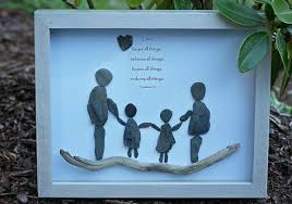 Bilder Mit Steinen Konnen Auch Anfanger Machen Familie Basteln Steinbilder Basteln