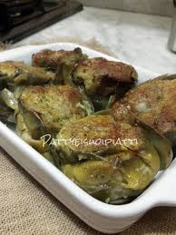 Farciti con un ripieno vegetariano e povero, tipico della cucina contadina, quindi cotti in padella e poi gratinati al forno: Carciofi Ripieni Al Forno Con La Ricetta Buonissima Di Casa Mia Ricette Carciofi Ripieni Carciofi