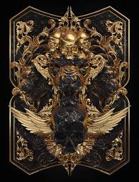 At First I Thought These Were Sculptures But These Are Actually Digital Illustrations By Brighton Based Artist Billy Bogiat Digital Illustration Art Skull Art