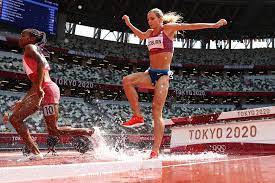 Chemutai finished second in heat one to set her seasonal best time of 9:12.72. Vlzifwumblwyem