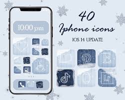 Christmas Iphone App Icons Ios 14 Aesthetic App Covers Etsy Iphone Apps App Covers App Icon