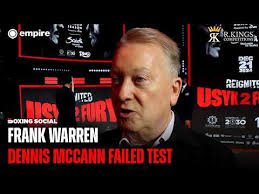 Frank Warren OPENS UP On Dennis McCann Adverse Finding & Usyk v Fury 2