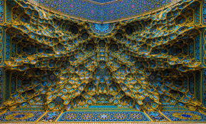 What the spiraling floral pattern often found in arabic art and architecture. The Psychedelic Nature Of Islamic Art And Architecture