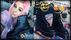 Dr Martens Molly Glitter Platform Boots Unboxing Review Youtube On april 1, 1960 (hence the name. dr martens molly glitter platform