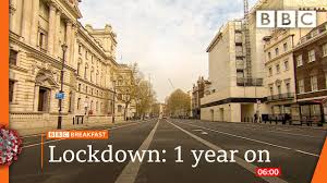 An emergency situation in which people are not allowed to freely enter, leave, or move around in…. Covid Uk Marks One Year Since The First Lockdown Bbc News Live Bbc Youtube