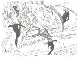 sanji fighting battle sheet character design official reference settei dessin anime dessin anime