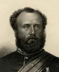 Antique Print-Portrait of Charles Ash Windham-Crimean  War-Mayall-Knight-c.1860