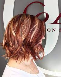 Highlights have the power to instantly upgrade your mane, adding dimension and movement. Blond Highlights On Red Hair Novocom Top