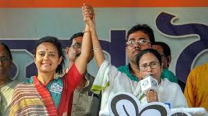 Krishnanagar Lok Sabha Election Results 2019 West Bengal Tmc S Mahua Moitra Surges Ahead Of Bjp S Kalyan Chaubey