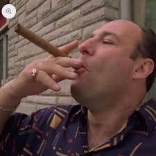 Vintage 14k Gold Tony Soprano Natural Diamond/Rhodolite Garnet Pinky Ring  (6)