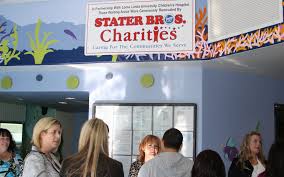Stater Bros. Reps Give Check to Loma Linda University Children's Hospital