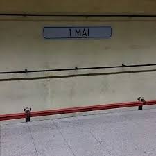 Ea se află la intersecția bulevardului ion mihalache (fost 1 mai) cu calea griviței. Photos At Metrou M4 1 Mai Ion Mihalache Bd Ion Mihalache