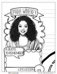 She is also an influential book critic, an academy award nominated actress, and a magazine publisher. Oprah Winfrey Women S History Biography Timeline Sketchnotes Poster