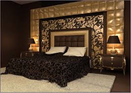 31 Elegant Wall Designs To Adorn Your Bedroom Walls Gold Bedroom Decor Bedroom Wall Designs Wall Panels Bedroom