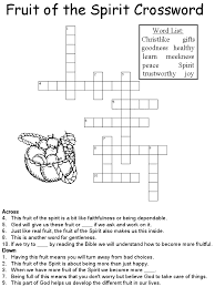 Fruit Of The Spirit Crossword Puzzle Fruit Of The Spirit Simplifying Rational Expressions Letter D Worksheet