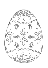 Bunte Ostereier Zum Ausschneiden