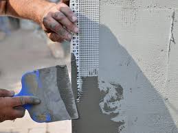 Je nach gewünschter optik wird die decke anschließend gestrichen oder tapeziert. Wand Verputzen Innen Aussen Schritt Fur Schritt Bauen De