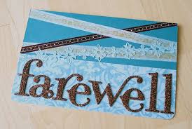 Simple But Elegant Handmade Invitation Cards Farewell Cards Farewell Invitation Card