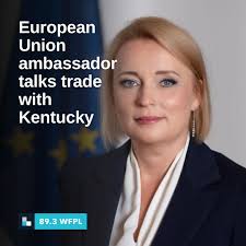 European Union ambassador Jovita Neliupšienė, who previously served as the  vice minister of foreign affairs of Lithuania, came to Louisville last  week. She met with people including Gov. Andy Beshear and Louisville