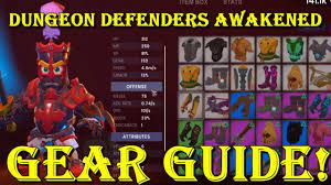 Build mighty defenses to freeze, burn and disintegrate your foes, then grab a sword and jump into the action! Dungeon Defenders Awakened Gear Guide Important Info Youtube