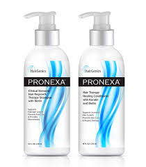 Effective treatments for some types of hair loss are available. Buy Hairgenics Pronexa Hair Growth Regrowth Therapy Hair Loss Shampoo And Conditioner Combo Pack 2 Bottles 8 Fl Oz Per Bottle With Biotin Collagen And Dht Blockers For Thinning Hair Online