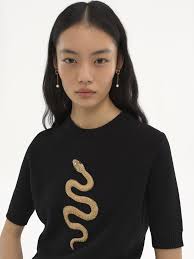 Chloé THE CHLOÉ SNAKE EARRINGS